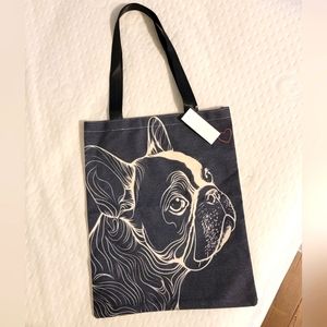 Canvas Tote Bag Frenchie